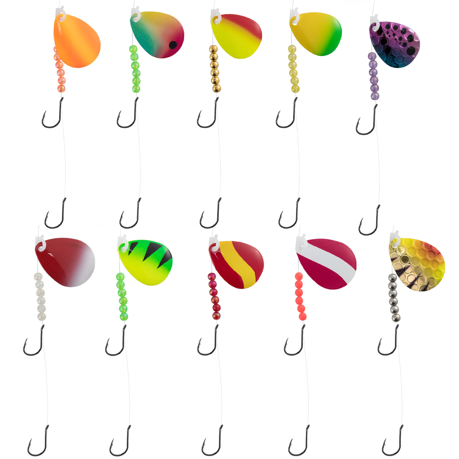 Surf Fishing Equipment - 10 قطع طقم صيد سمك الوالي