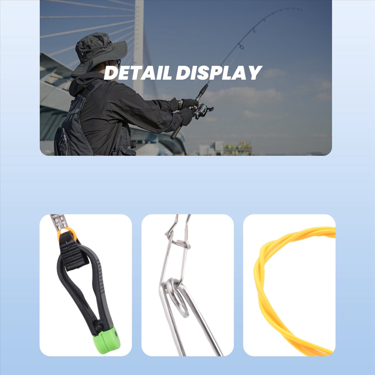 [تخفيضات هائلة] قطعتان من مشبك - مراجعة Fishing Line وسعره