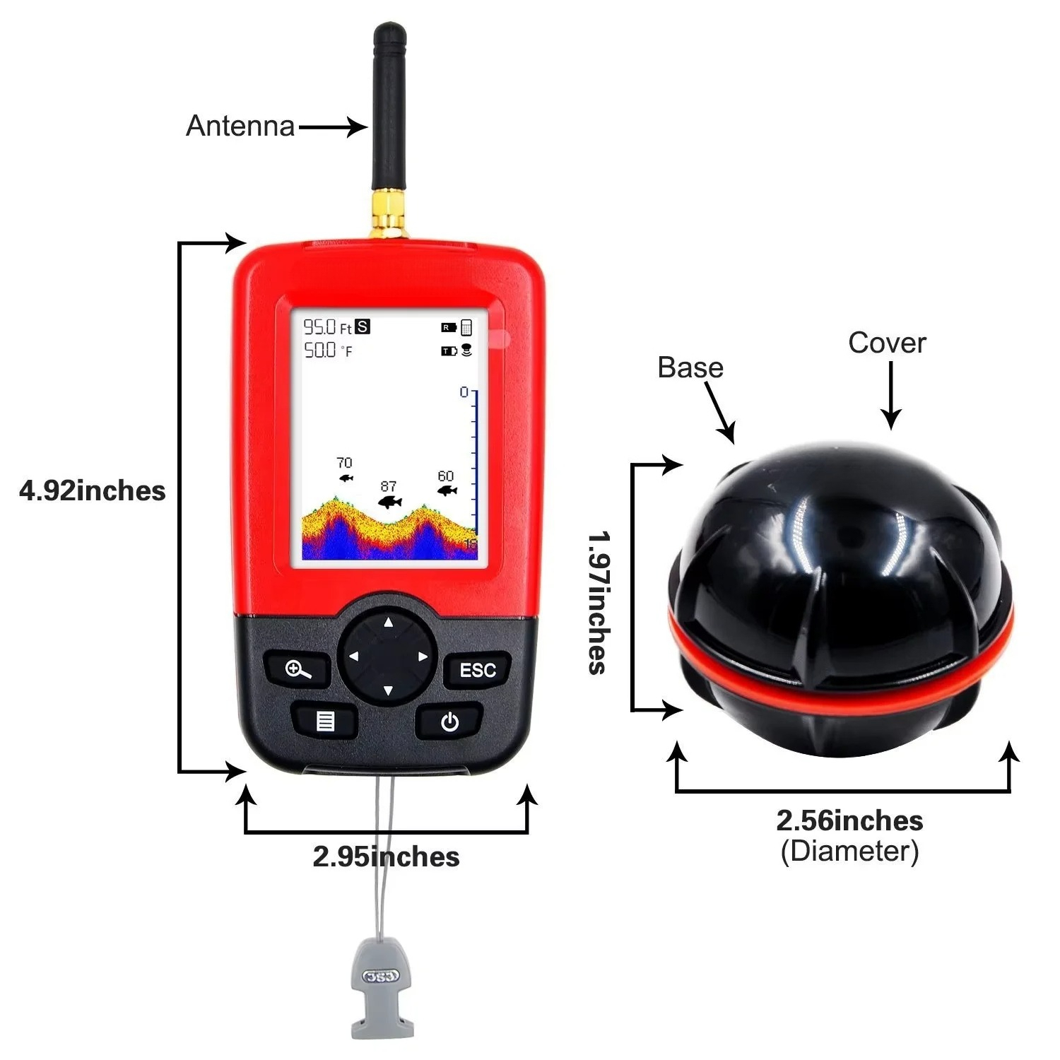 جهاز كشف الأسماك الجديد للتنقي - مراجعة Fishing Equipment Manufacturers وسعره