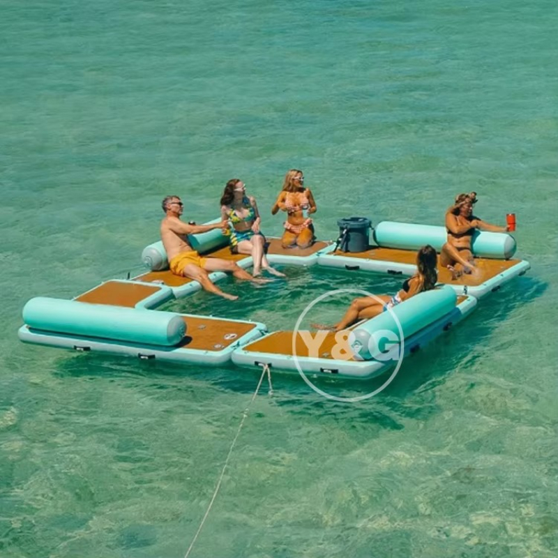 نفخ رصيف معدات الترفيه المياه  - مراجعة Fishing Equipment Jet وسعره
